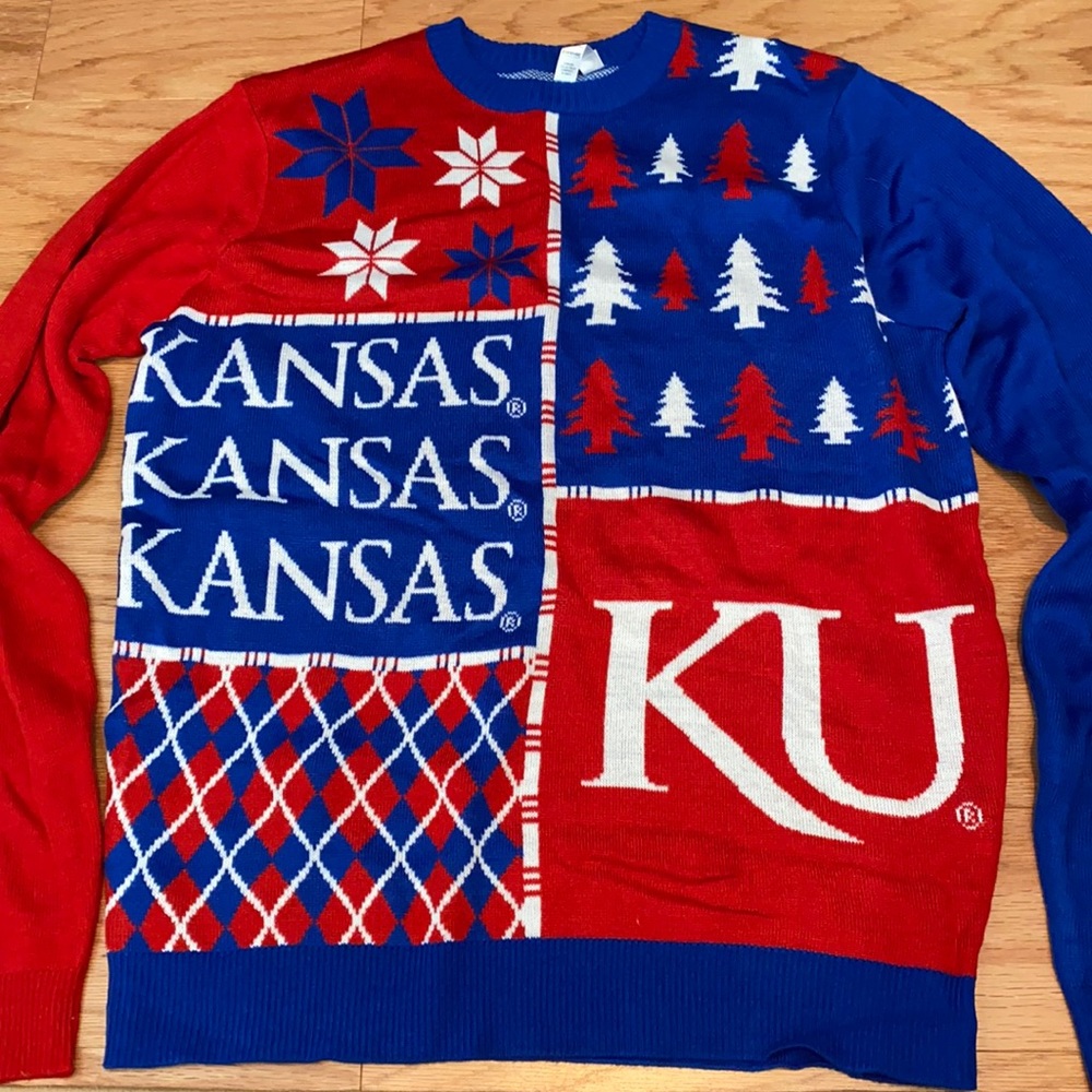 University of Kansas Holiday Sweater